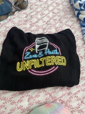 Unfiltered Zane and Heath black Hoodie